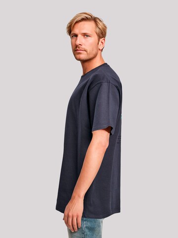 F4NT4STIC T-Shirt 'Bora Bora Leewards Island' in Blau