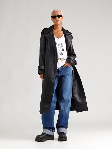 T-shirt 'Save Water Drink' miss goodlife en blanc