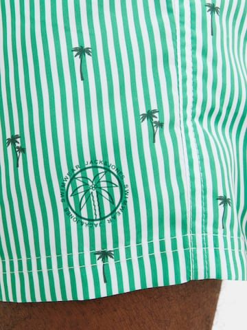 JACK & JONES Board Shorts 'FIJI' in Green