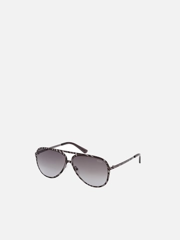 Emilio Pucci Zonnebril 'Pucci EP0247 Light blue/texture 58/12/140 Women Sunglasses' in Zwart