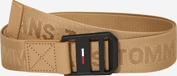 Tommy Jeans Belt in Brown: front