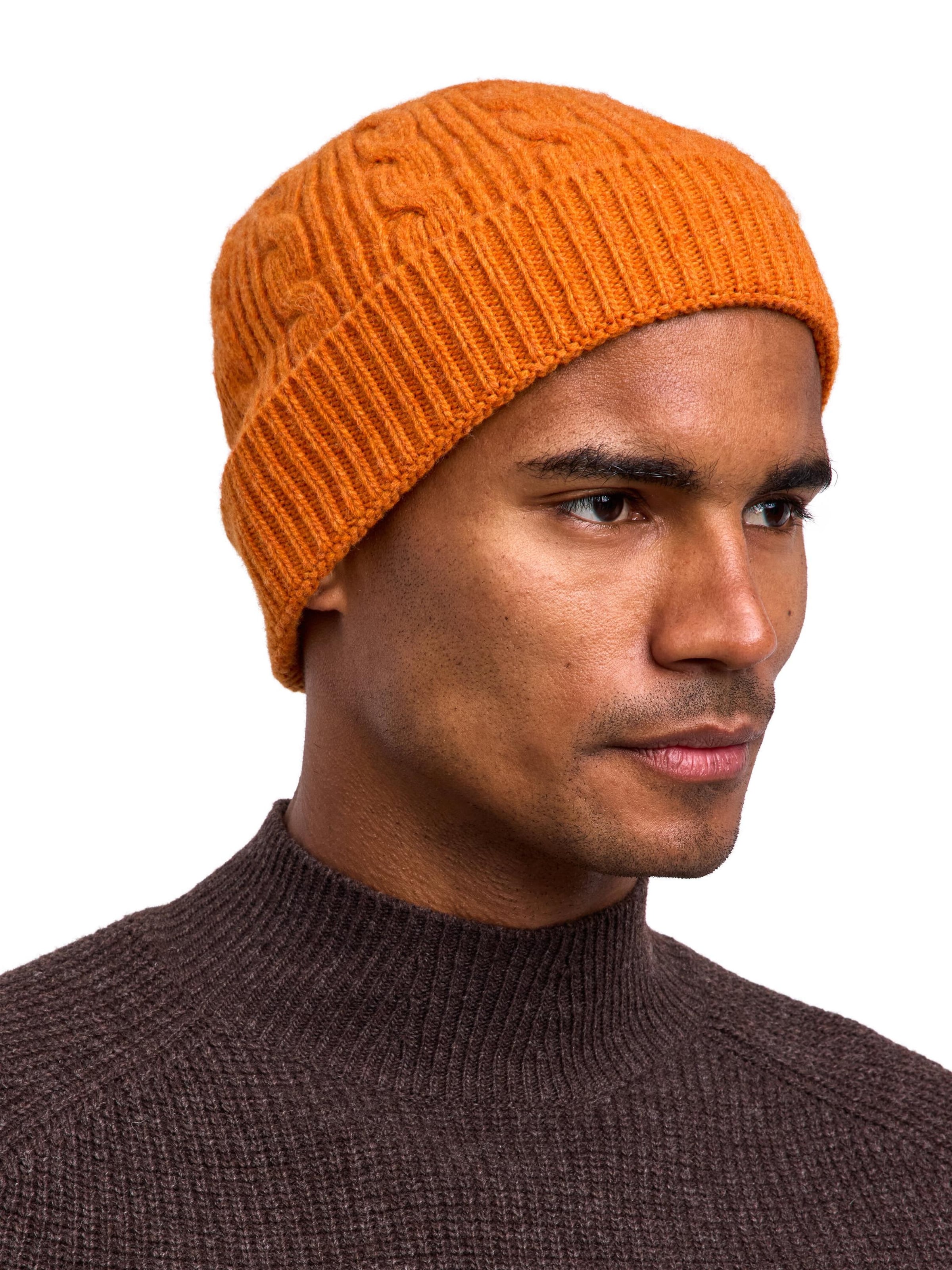 FALKE Mütze‌‌‌‌‌‌‌ in Orange: Vorderseite