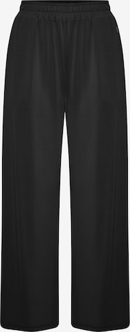 Oxmo Wide leg Broek 'OXBryndis' in Zwart: voorkant