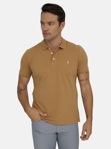 Jacey Quinn Shirt in Brown: front