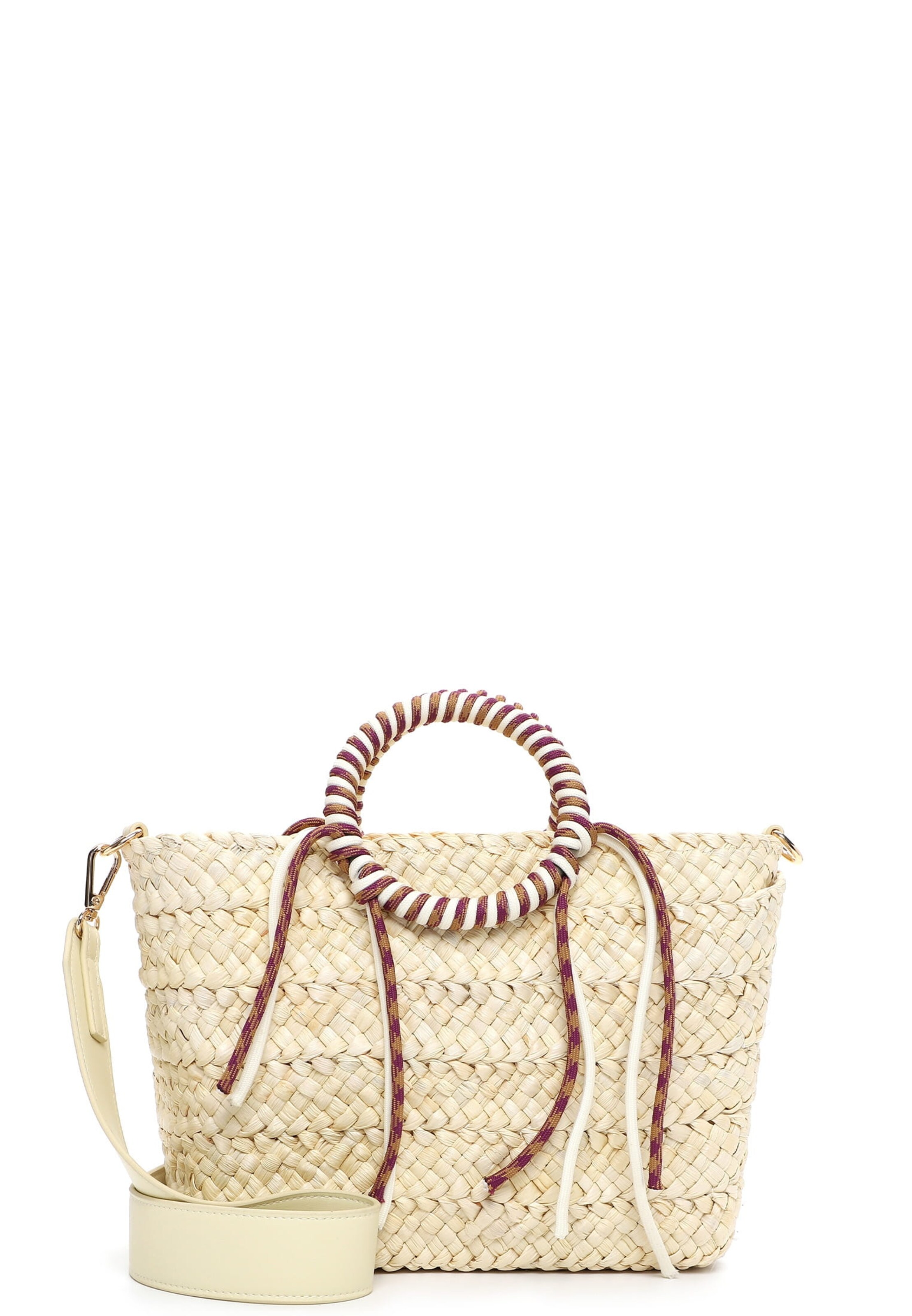 Emily & Noah Shopper 'Jolanda' in Beige: Vorderseite