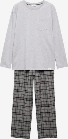 MANGO TEEN Pajamas 'Alpes' in Grey: front
