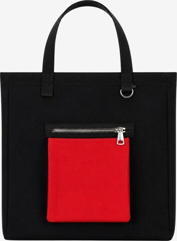 Christine on the clouds - Bolso de mano 'Uma Bag' en azul: frente