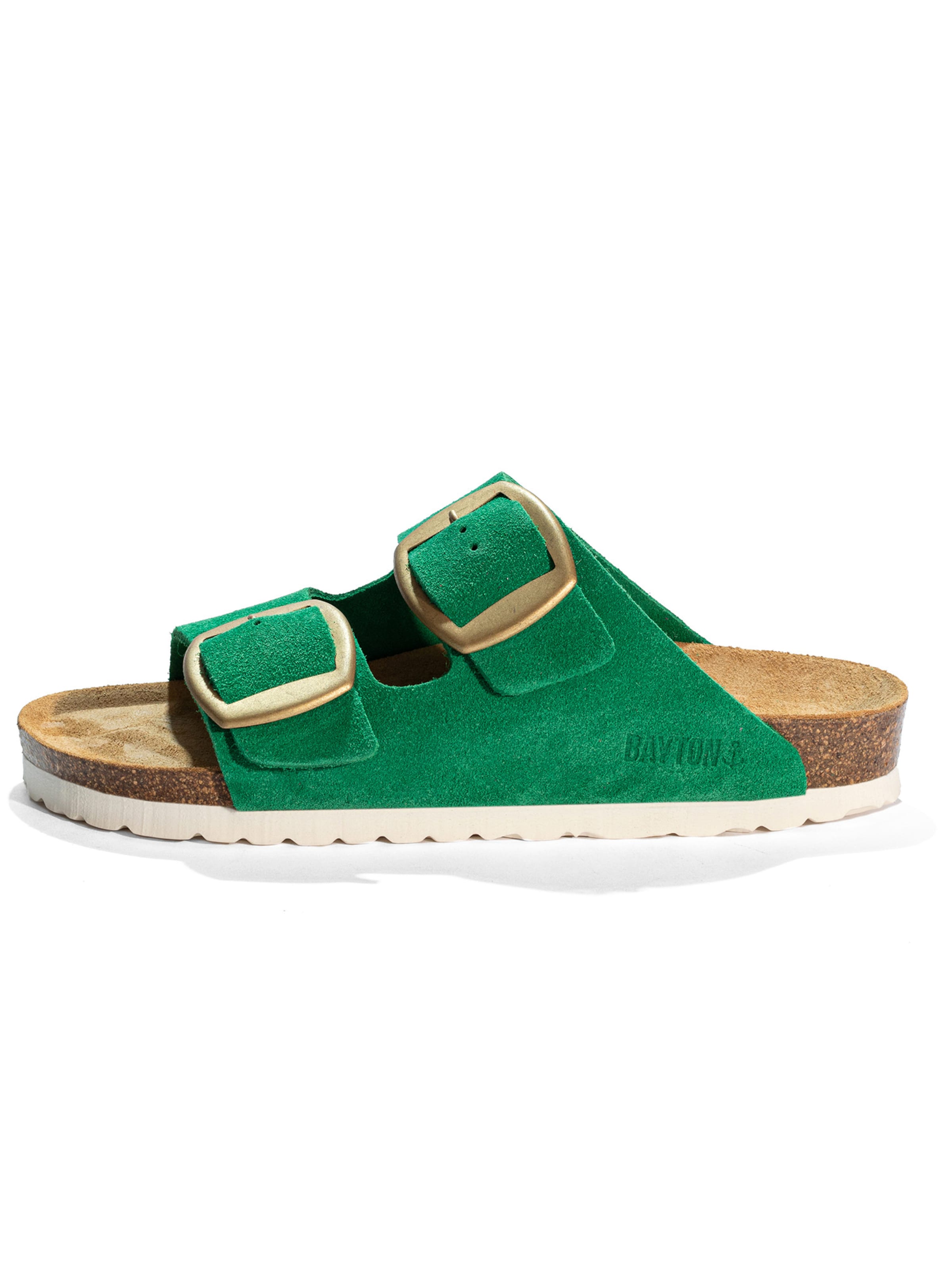 Bayton - Sandalias en verde: frente