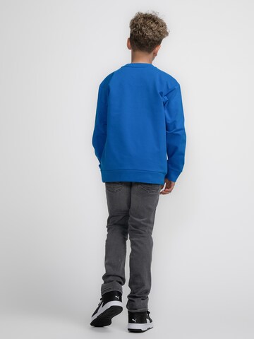 Petrol Industries Sweatshirt 'White' in Blauw