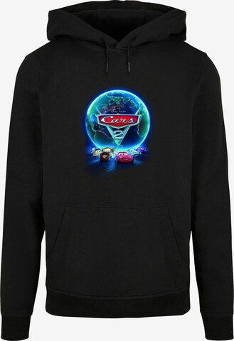 ABSOLUTE CULT Sweatshirt  'Cars - Globe Movie Poster' in Schwarz: predná strana