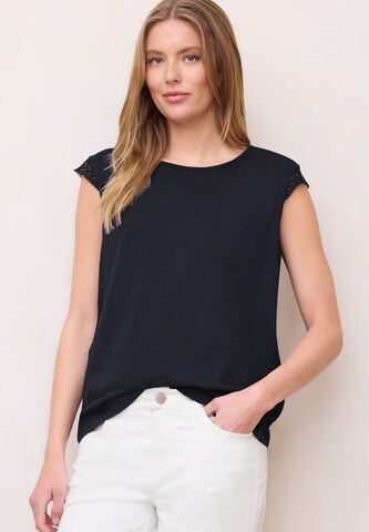 Street One Studio Shirt in Blau: Vorderseite