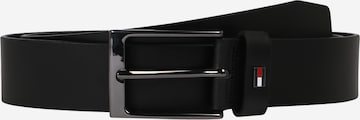 TOMMY HILFIGER Belt 'Layton' in Black: front