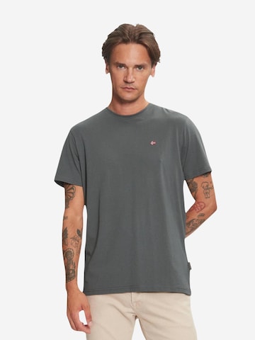 T-Shirt 'Salis' NAPAPIJRI en gris : devant