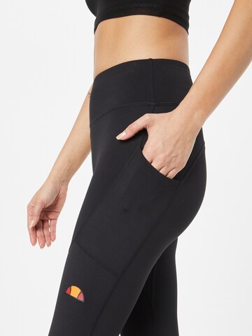 ELLESSE Skinny Sportbroek 'Dazzling' in Zwart