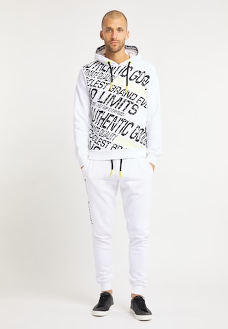 Sweat-shirt 'Fisher' BRUNO BANANI en blanc