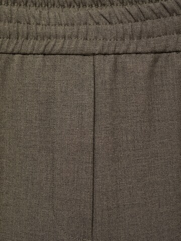 MANGO Loose fit Trousers 'LAZYW' in Green