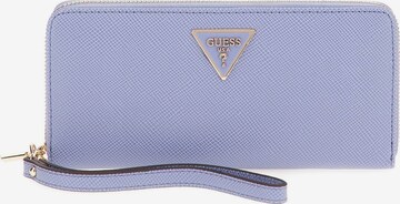 GUESS Wallet 'LAUREL' in Purple: front