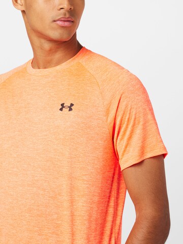 UNDER ARMOUR Regular fit Funkcionalna majica 'Tech 2.0' | rdeča barva