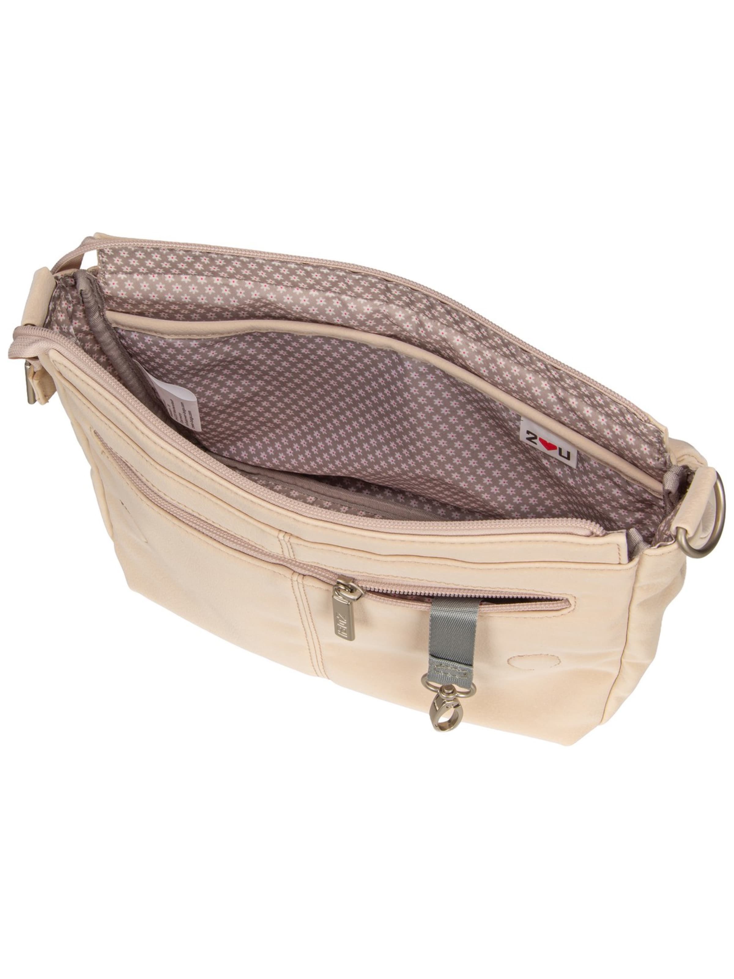 ZWEI Crossbody bag 'Mademoiselle M60' in Beige