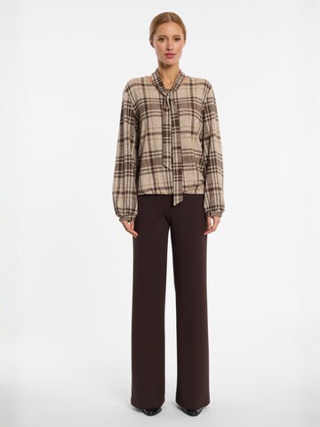 Ana Alcazar Shirt ' Enlove ' in Brown