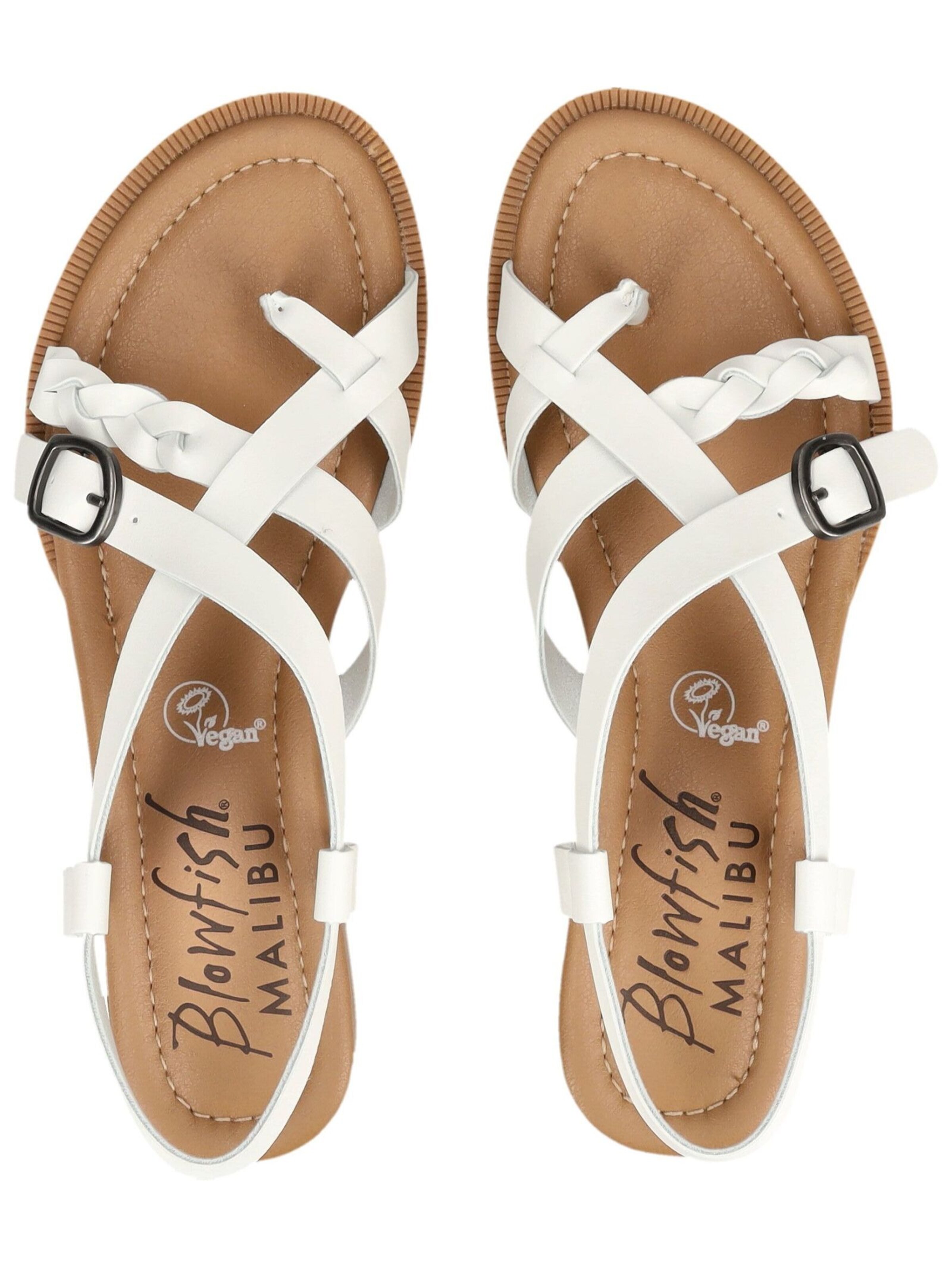 Blowfish Malibu Teenslipper in Wit