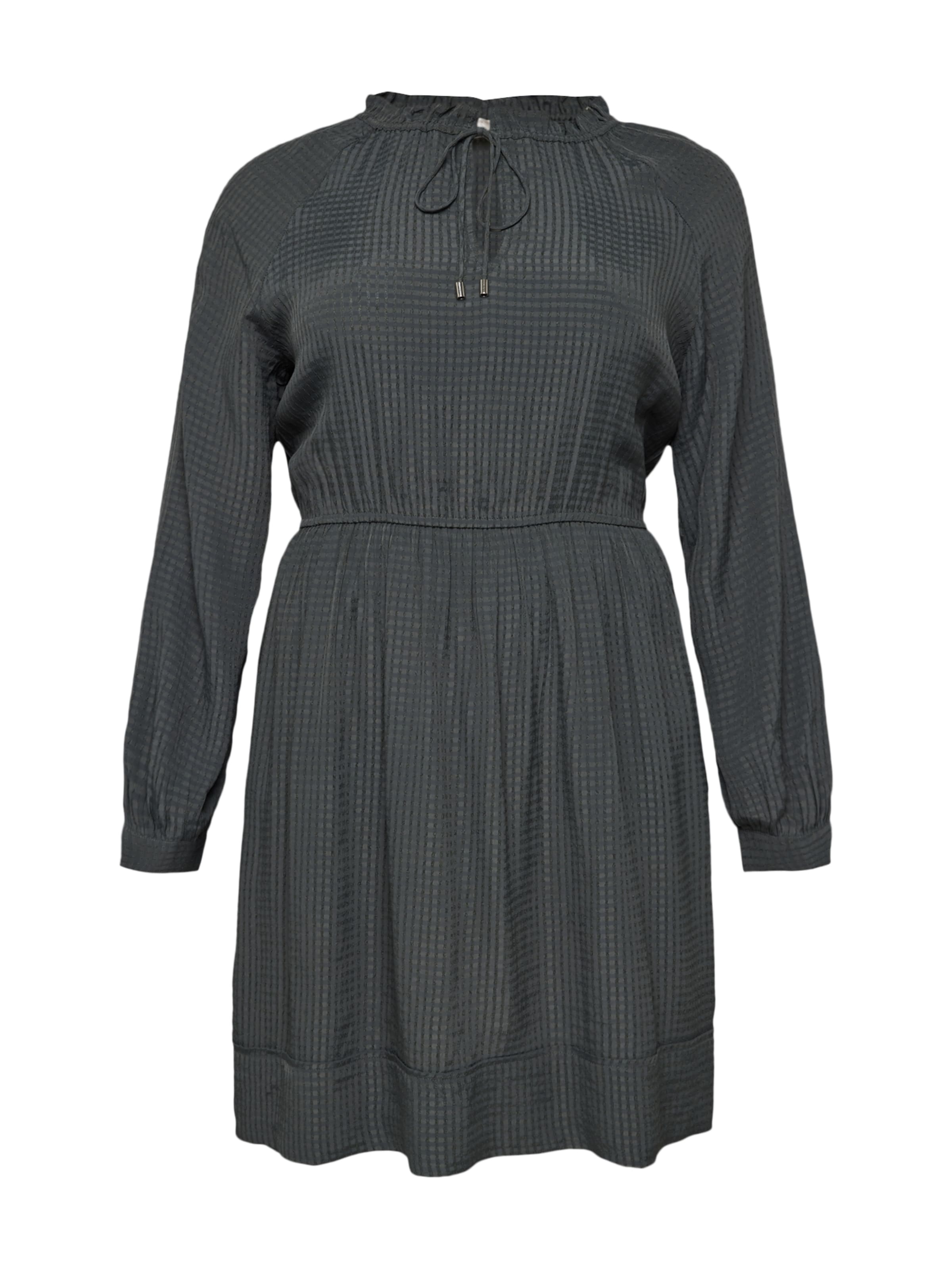 Guido Maria Kretschmer Curvy Jurk 'Melody' in Zwart: voorkant