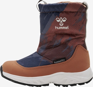 Bottes de neige Hummel en marron : devant