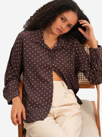 Bigdart Blouse in Brown