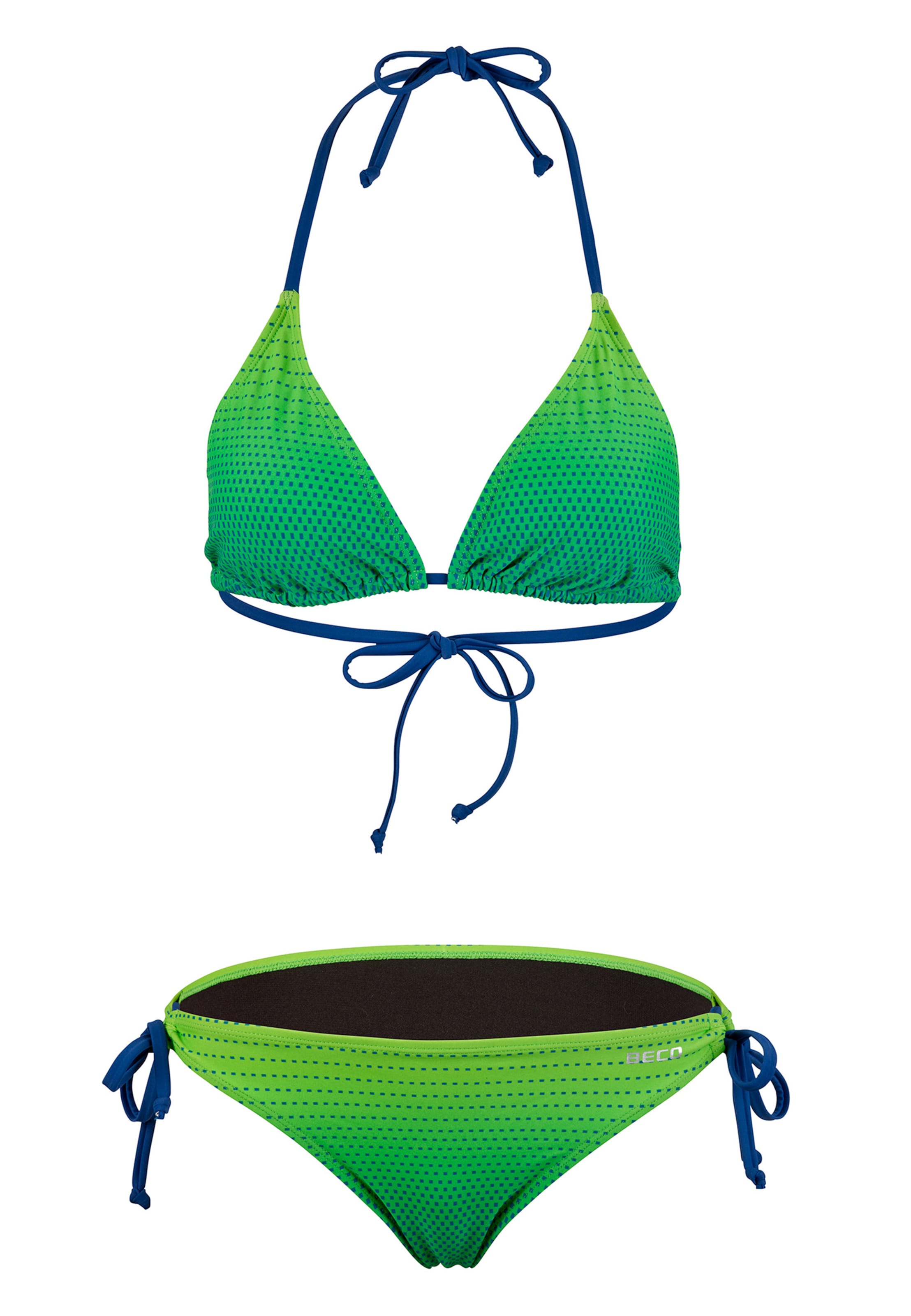 BECO the world of aquasports Bikini 'Gradient Dots' in Blue: front