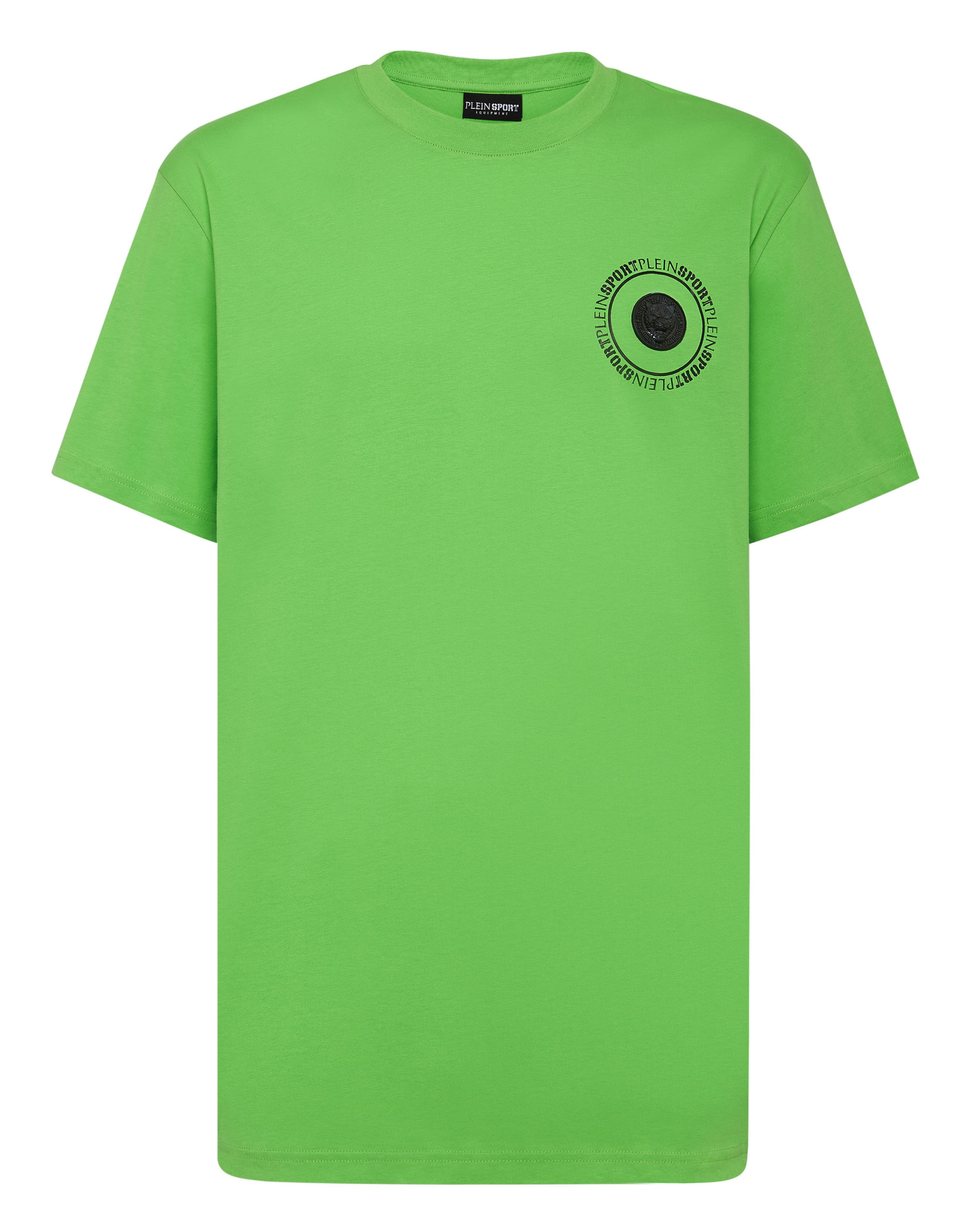 Plein Sport Shirt in de kleur Lichtgroen / Zwart, Productweergave