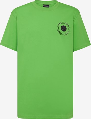 Plein Sport - Camiseta en verde: frente