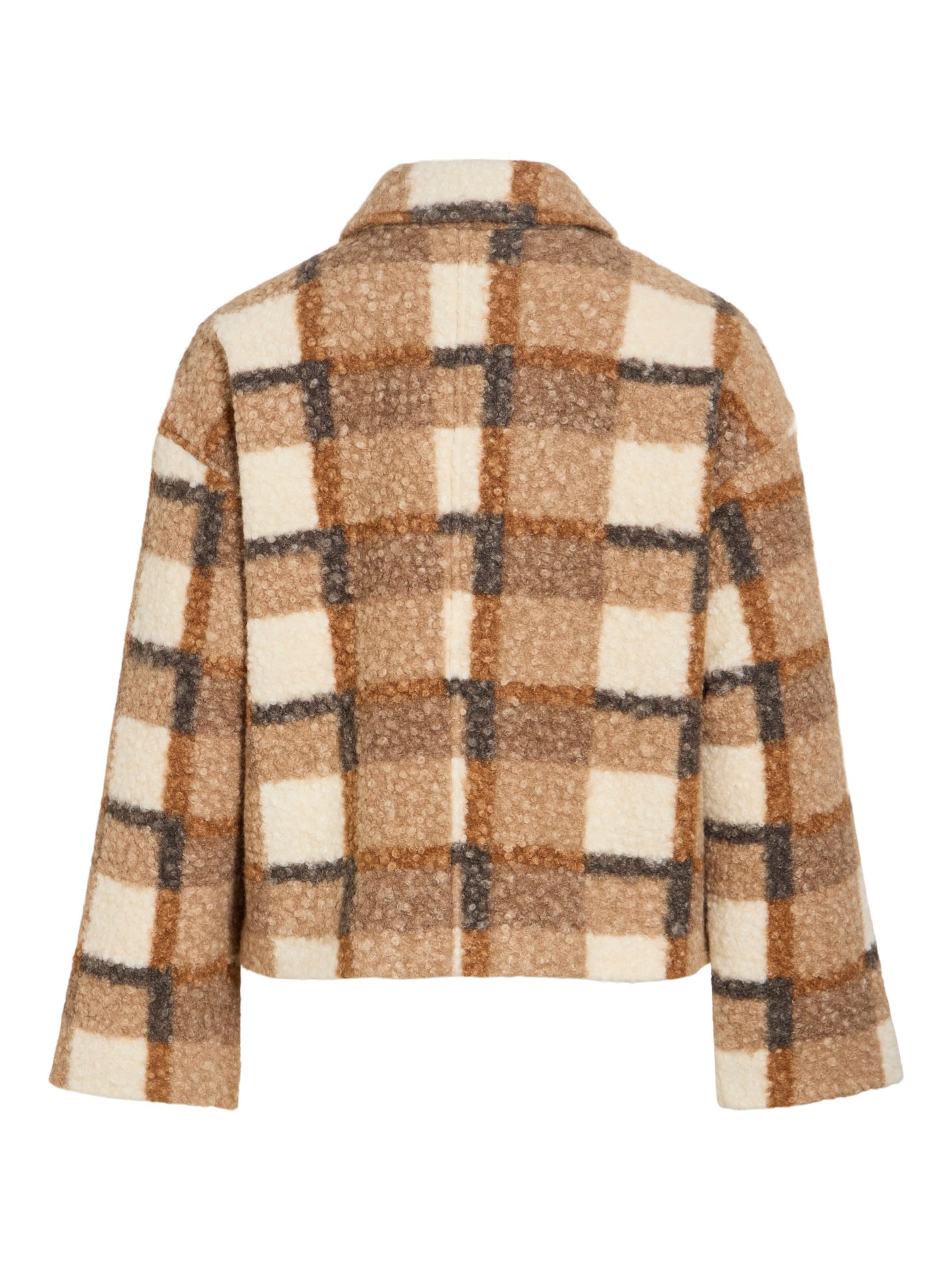 VILA Overgangsjakke 'VICurly' i beige