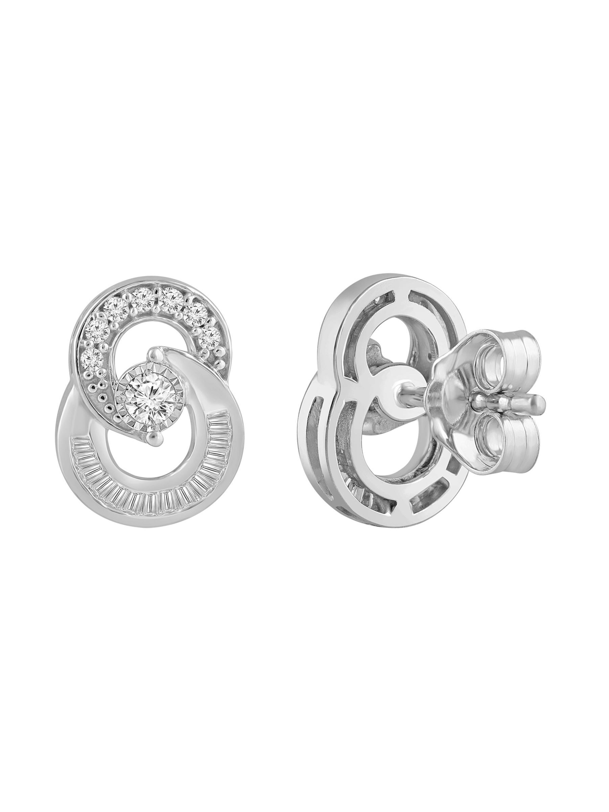 Diamant Exquis Earrings in Silver