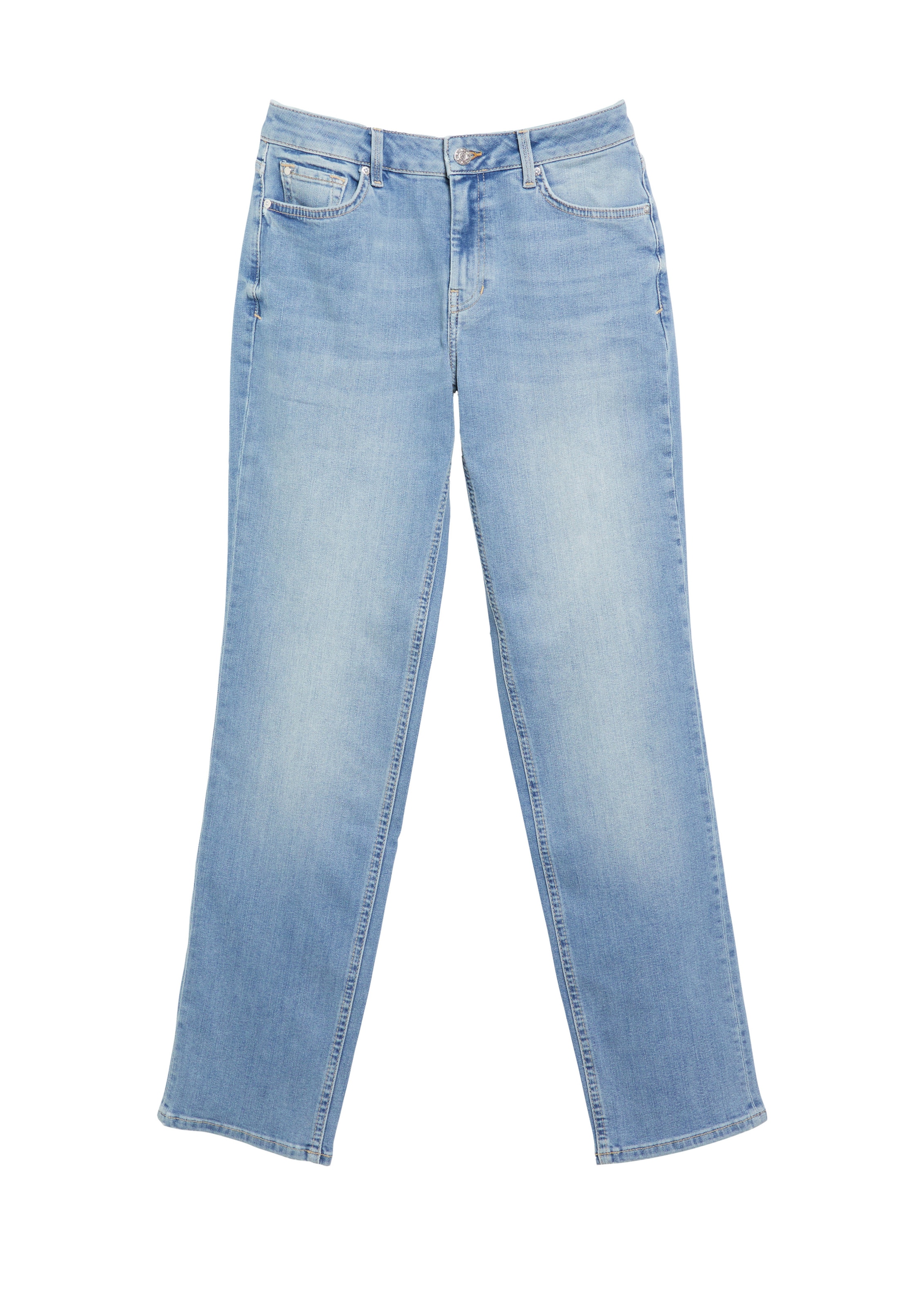 s.Oliver Regular Jeans 'Karolin' in Blauw: voorkant