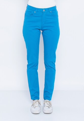 Giorgio di Mare Slimfit Hose 'Teodora' in Blau