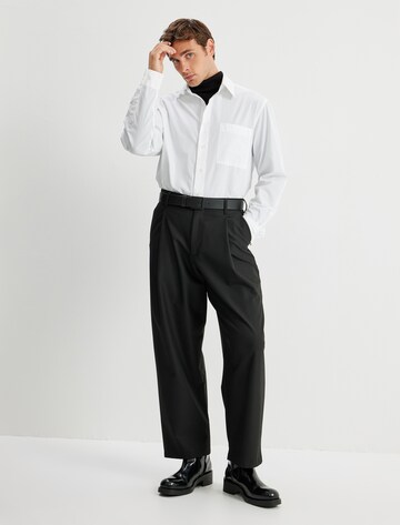 Koton Regular fit Button Up Shirt 'İtalienischer' in White