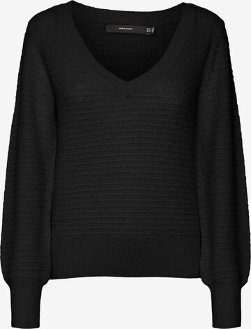 VERO MODA Pullover 'PARKER' i sort: forside