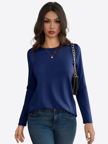 Imily Bela Tričko - Modrá: predná strana