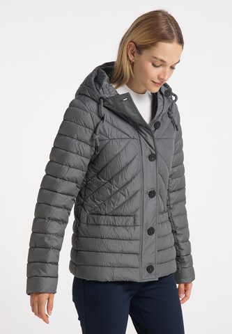 DreiMaster Klassik Winter Jacket in Grey: front