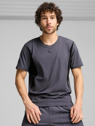 PUMA - Camiseta funcional 'CLOUDSPUN' en gris: frente