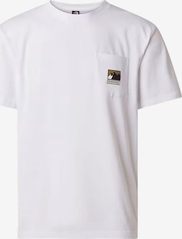 Maglietta 'MOUNTAIN' di THE NORTH FACE in bianco: frontale