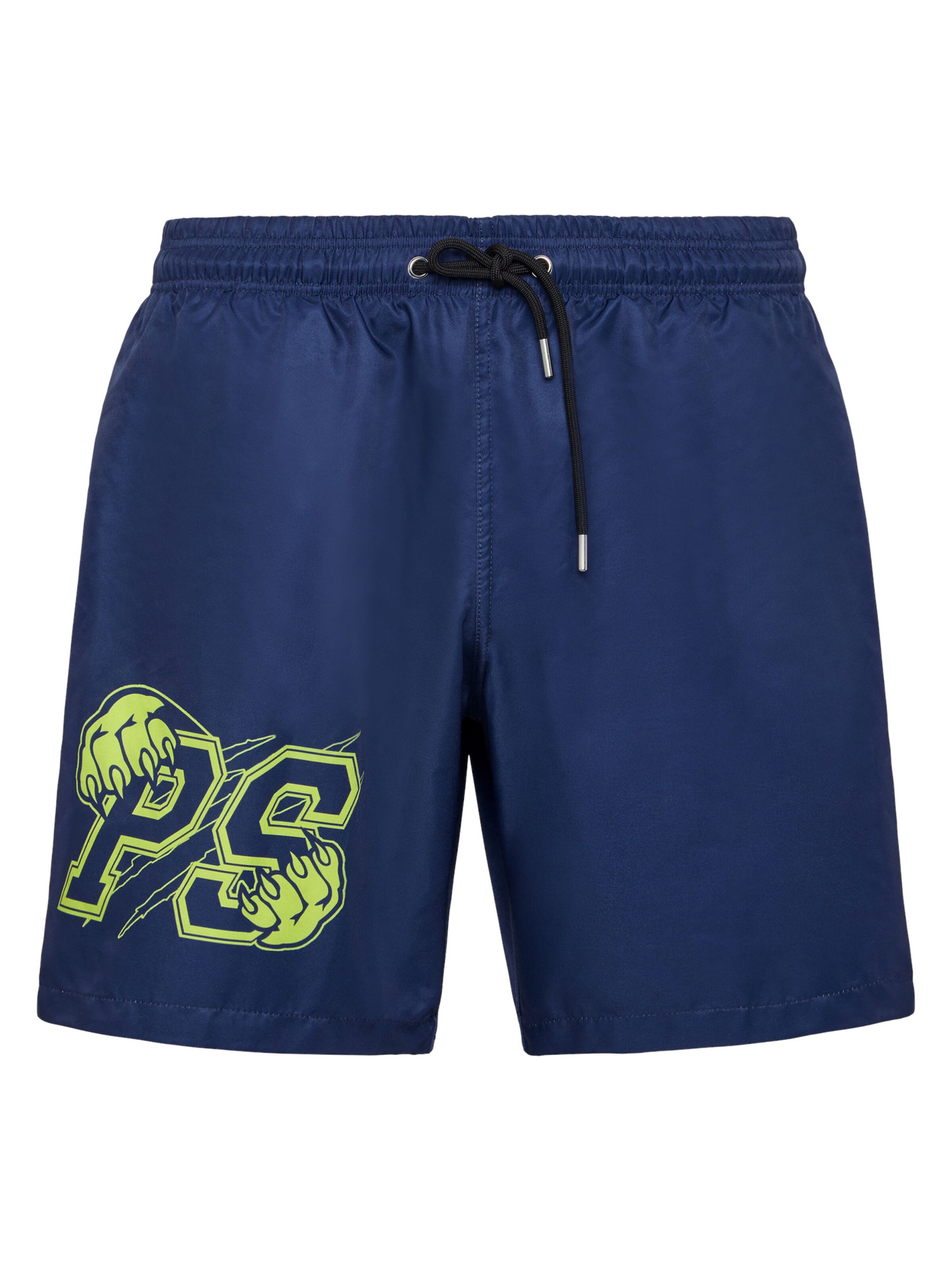 Pantaloncini da bagno di Plein Sport in blu: frontale