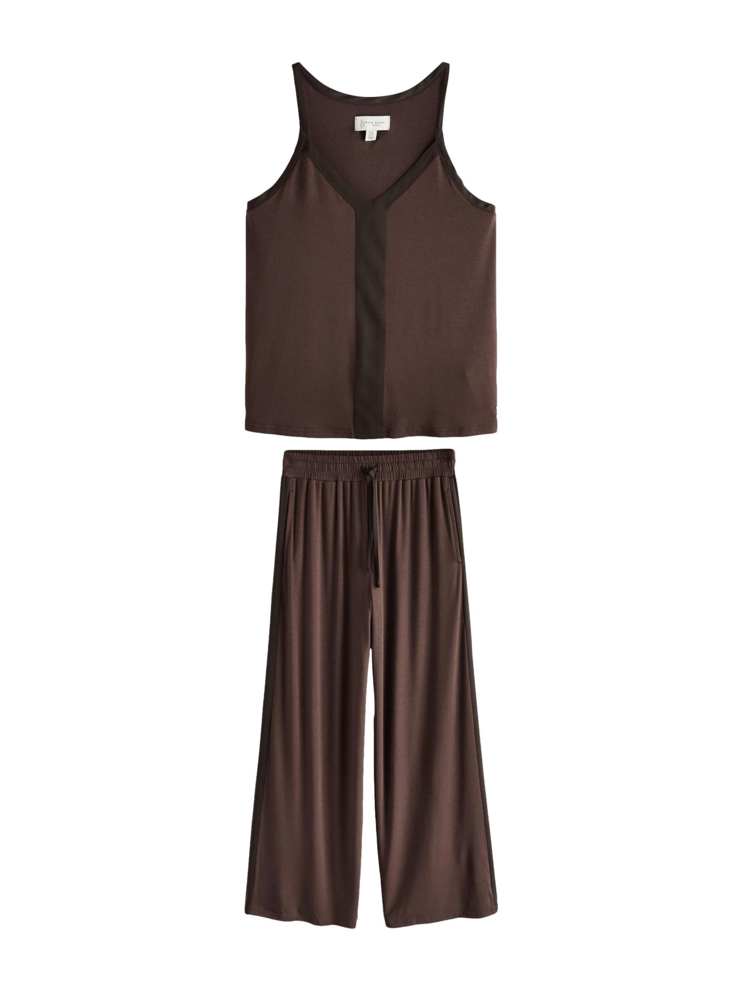 B by Ted Baker Πιτζάμα σε καφέ: μπροστά