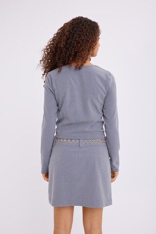 Envii Bluse 'Knot' in Grau