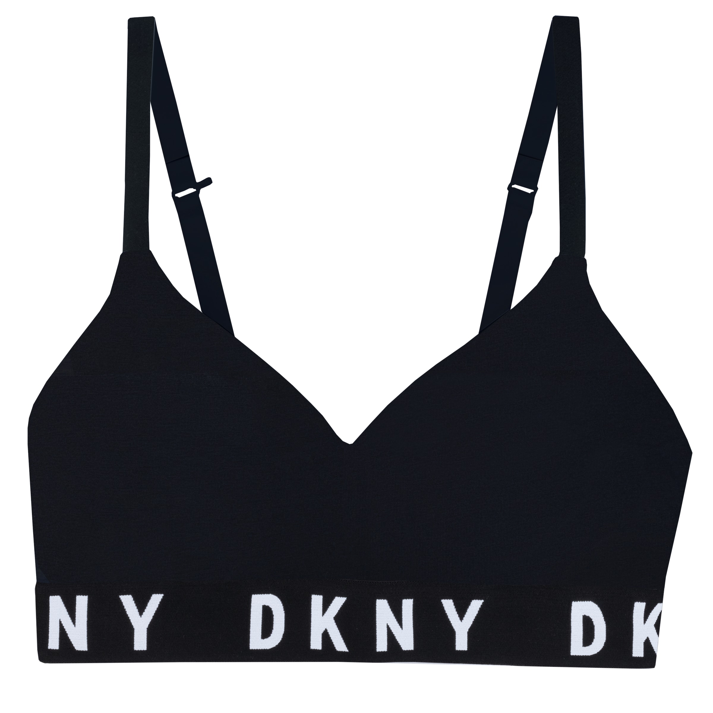 DKNY Intimates Bralette Bra in Black: front