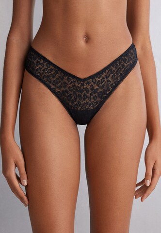 INTIMISSIMI Panty 'YOUR WILD SIDE' in Black: front