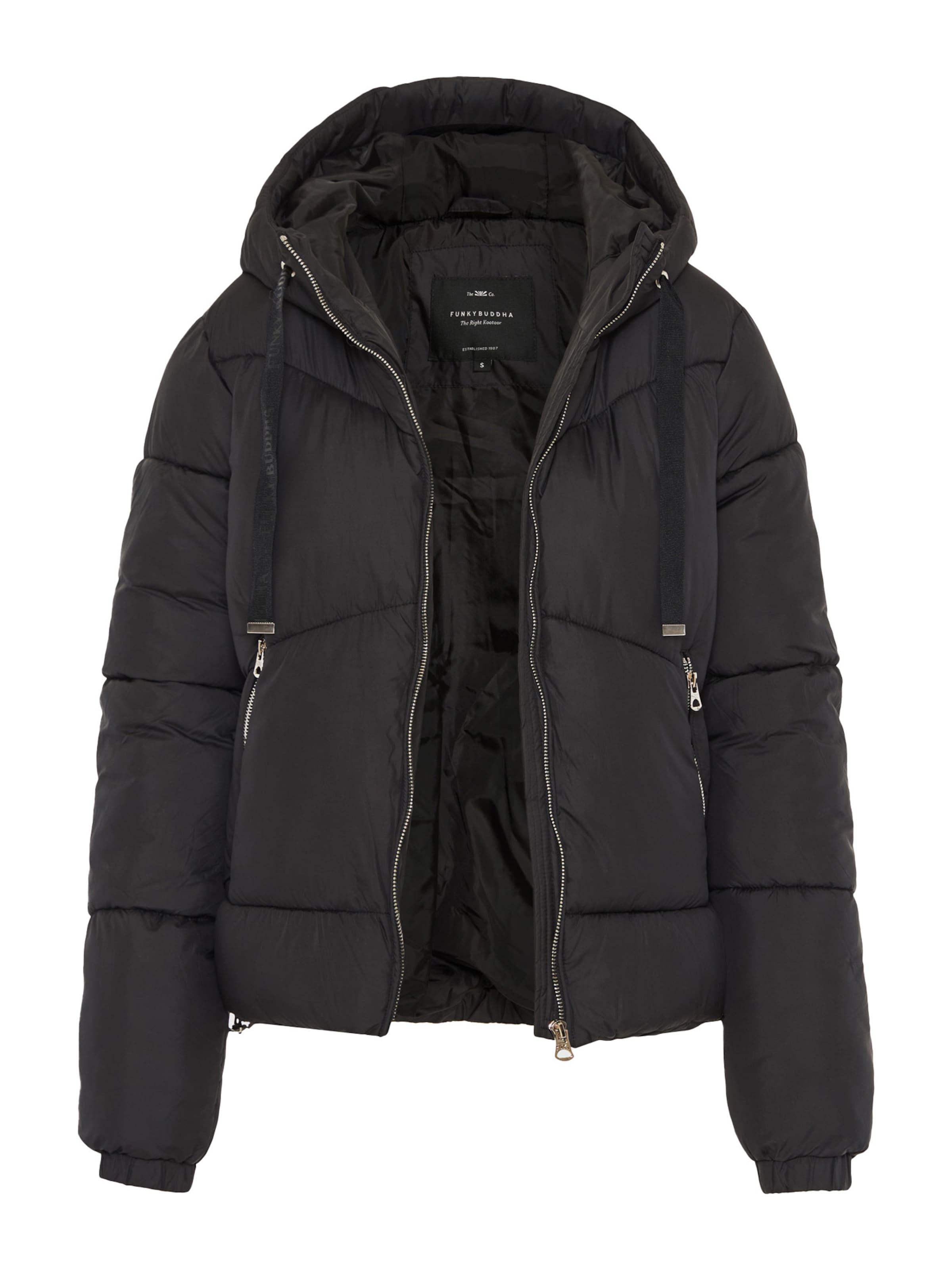 Veste d’hiver Funky Buddha en noir