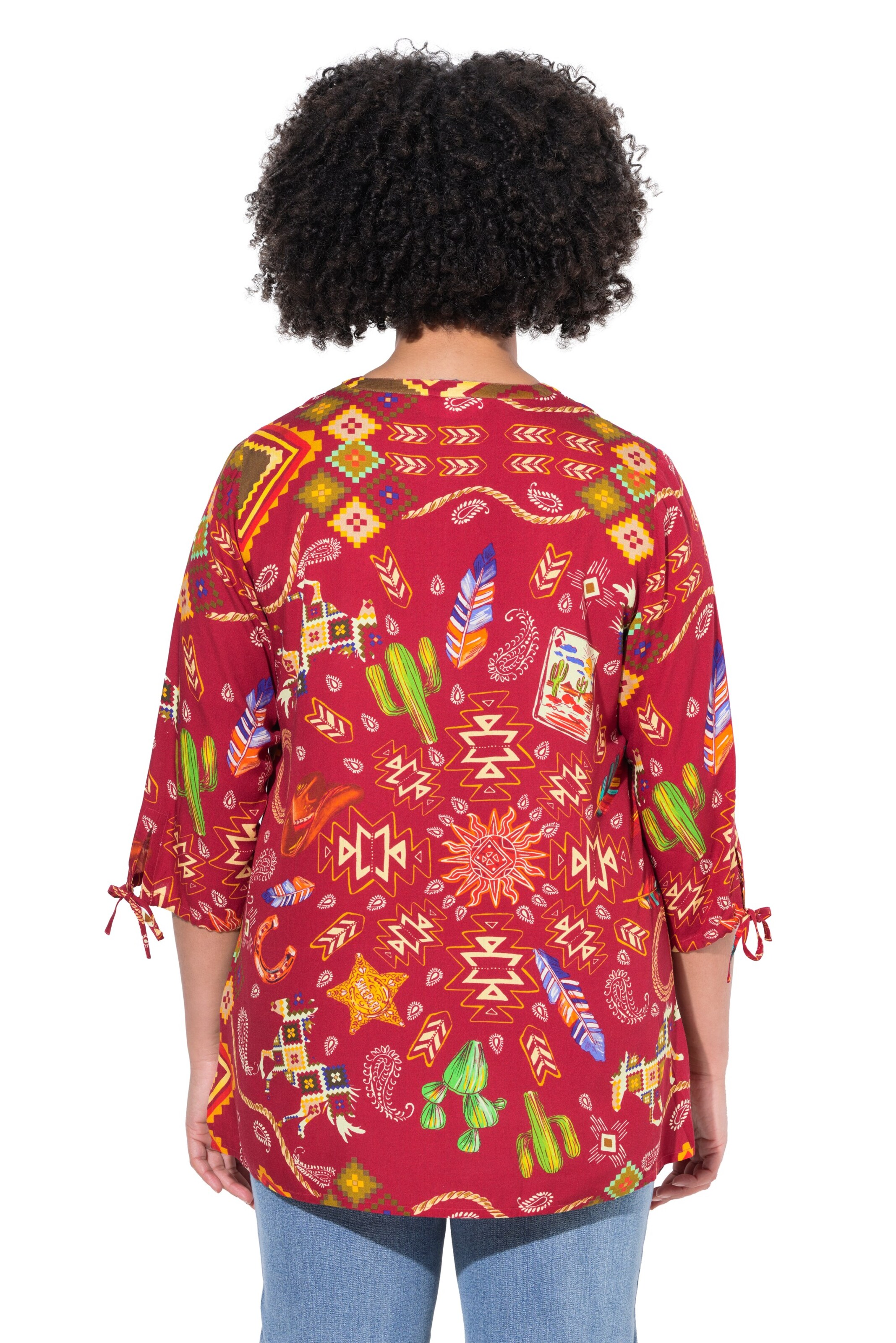 Angel of Style Tunic in Red