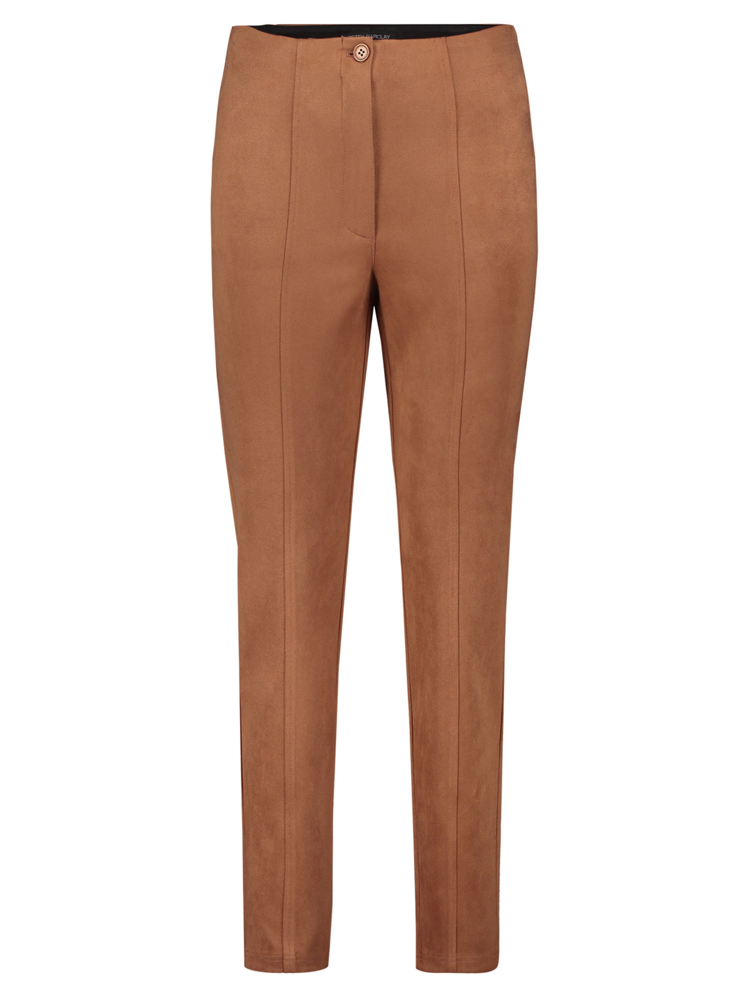 Betty Barclay Slimfit Basic-Hose Slim Fit in Braun: Vorderseite