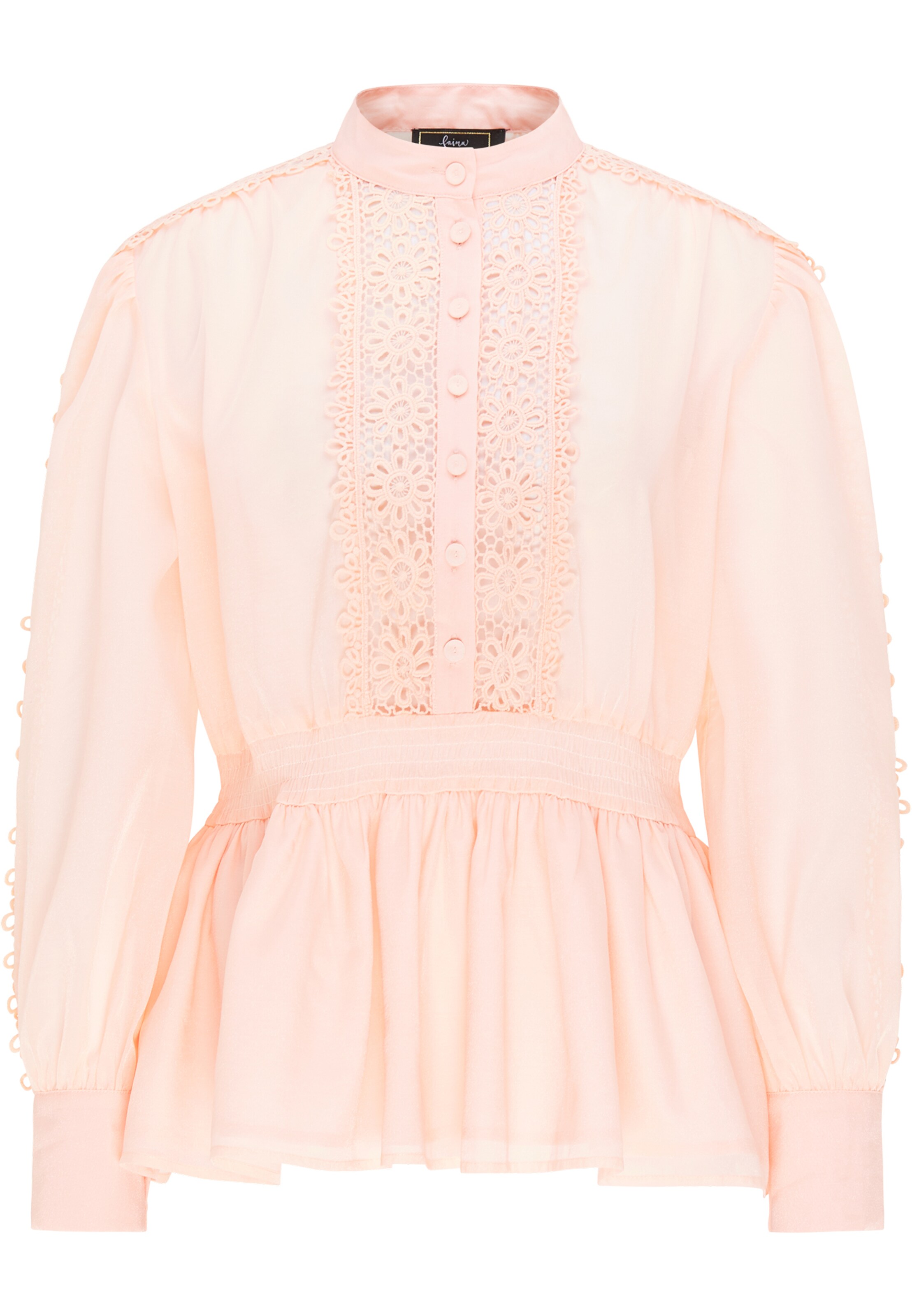 Chemisier faina en orange : devant